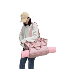 Women's Fashion Yoga Training Travel on One Shoulder Gym Bag - SHOWLU FASHION STORE