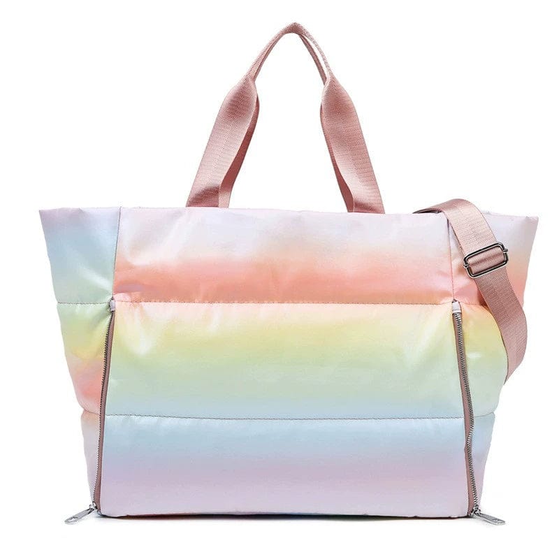 Women's Fashion Yoga Training Travel on One Shoulder Gym Bag - SHOWLU FASHION STORE