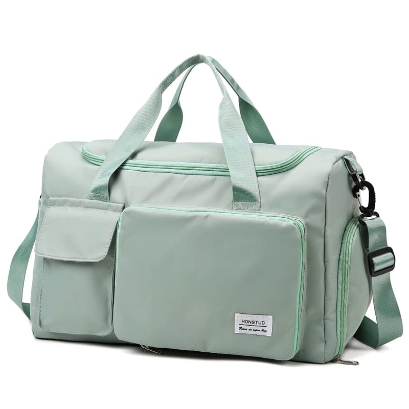 Women's Outdoor Travel Bag Folding Handbag Women's Large Capacity Lightweight Hospital Waiting for Delivery Buggy Bag Student Luggage Bag - SHOWLU FASHION STORE
