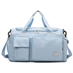 Women's Outdoor Travel Bag Folding Handbag Women's Large Capacity Lightweight Hospital Waiting for Delivery Buggy Bag Student Luggage Bag - SHOWLU FASHION STORE
