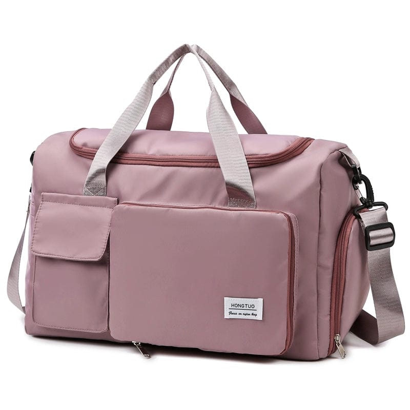 Women's Outdoor Travel Bag Folding Handbag Women's Large Capacity Lightweight Hospital Waiting for Delivery Buggy Bag Student Luggage Bag - SHOWLU FASHION STORE