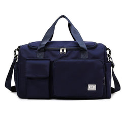Women's Outdoor Travel Bag Folding Handbag Women's Large Capacity Lightweight Hospital Waiting for Delivery Buggy Bag Student Luggage Bag - SHOWLU FASHION STORE