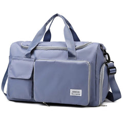 Women's Outdoor Travel Bag Folding Handbag Women's Large Capacity Lightweight Hospital Waiting for Delivery Buggy Bag Student Luggage Bag - SHOWLU FASHION STORE