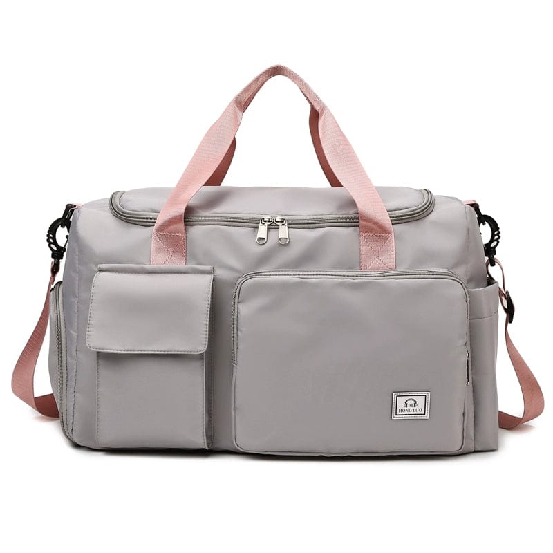 Women's Outdoor Travel Bag Folding Handbag Women's Large Capacity Lightweight Hospital Waiting for Delivery Buggy Bag Student Luggage Bag - SHOWLU FASHION STORE