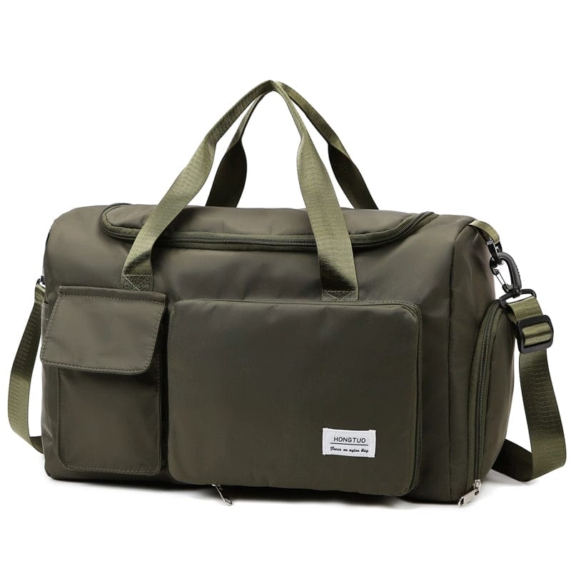 Women's Outdoor Travel Bag Folding Handbag Women's Large Capacity Lightweight Hospital Waiting for Delivery Buggy Bag Student Luggage Bag - SHOWLU FASHION STORE