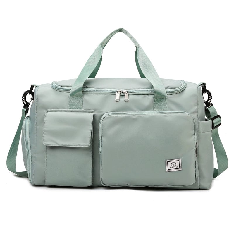 Women's Outdoor Travel Bag Folding Handbag Women's Large Capacity Lightweight Hospital Waiting for Delivery Buggy Bag Student Luggage Bag - SHOWLU FASHION STORE