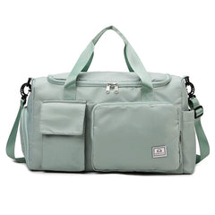 Women's Outdoor Travel Bag Folding Handbag Women's Large Capacity Lightweight Hospital Waiting for Delivery Buggy Bag Student Luggage Bag - SHOWLU FASHION STORE