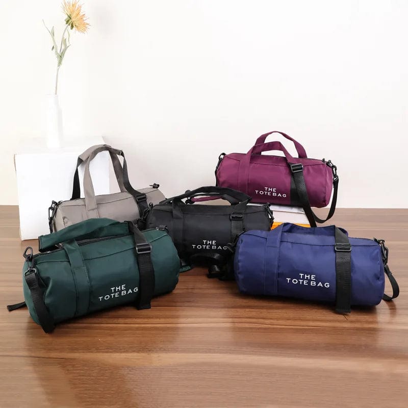 Women'S Tote Gym Fitness Bag Yoga Sports Travel Luggage Weekender Fashion Handbag Female Shoulder Cross Duffle Outdoor Small Bag - SHOWLU FASHION STORE
