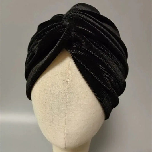 Elastic Gray Velvet MiuMiu Bag Cap - SHOWLU FASHION STORE