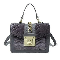 Showlu Fashion Store M / Flannel 06 Luxury fashion designer alligator leather purses and handbags ladies hand bag womens shoulder for women