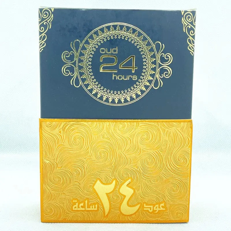 Showlu Fashion Store 100ml OUD 24hours Hours Black Gold Arabian Perfume Foreign Trade Middle East Dubai UAE Worship Perfume