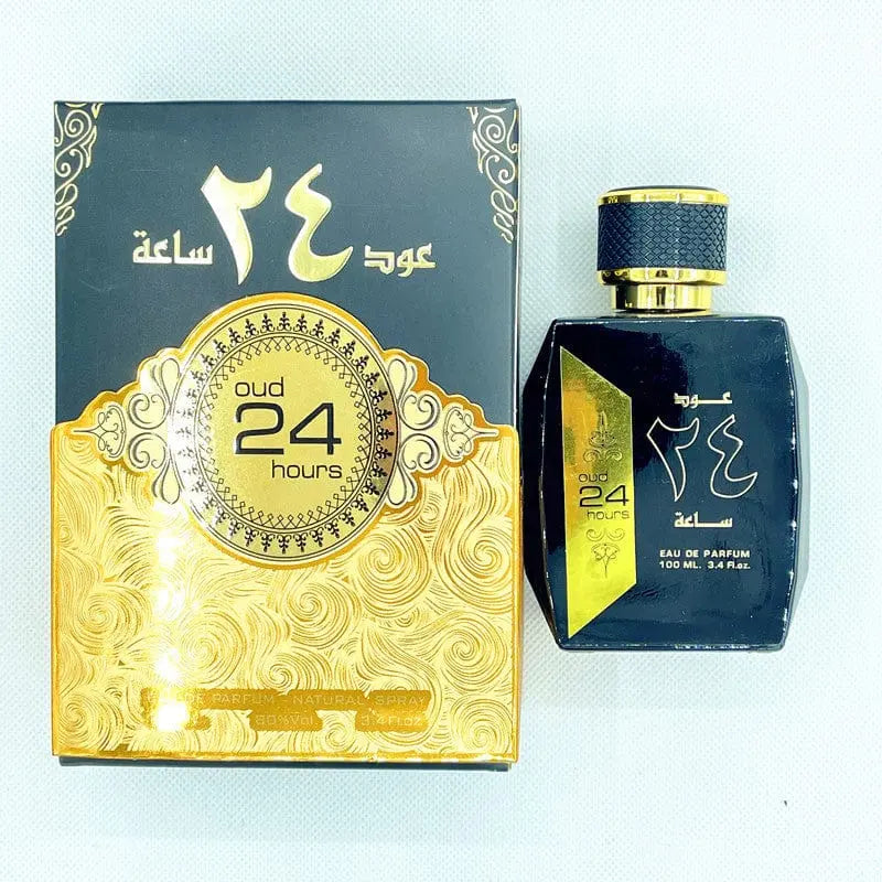 Showlu Fashion Store 100ml OUD 24hours Hours Black Gold Arabian Perfume Foreign Trade Middle East Dubai UAE Worship Perfume