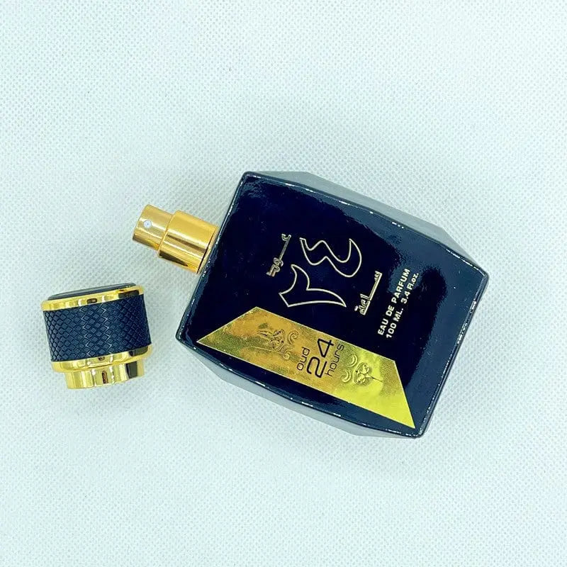 Showlu Fashion Store 100ml OUD 24hours Hours Black Gold Arabian Perfume Foreign Trade Middle East Dubai UAE Worship Perfume