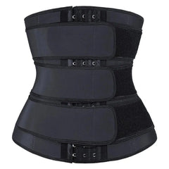 Showlu Fashion Store 0 Women Waist Trimmer Tripple Belts Waist Trainer Shaperwear Tummy Control Slimming Fat Burning For Postpartum Sheath Belt
