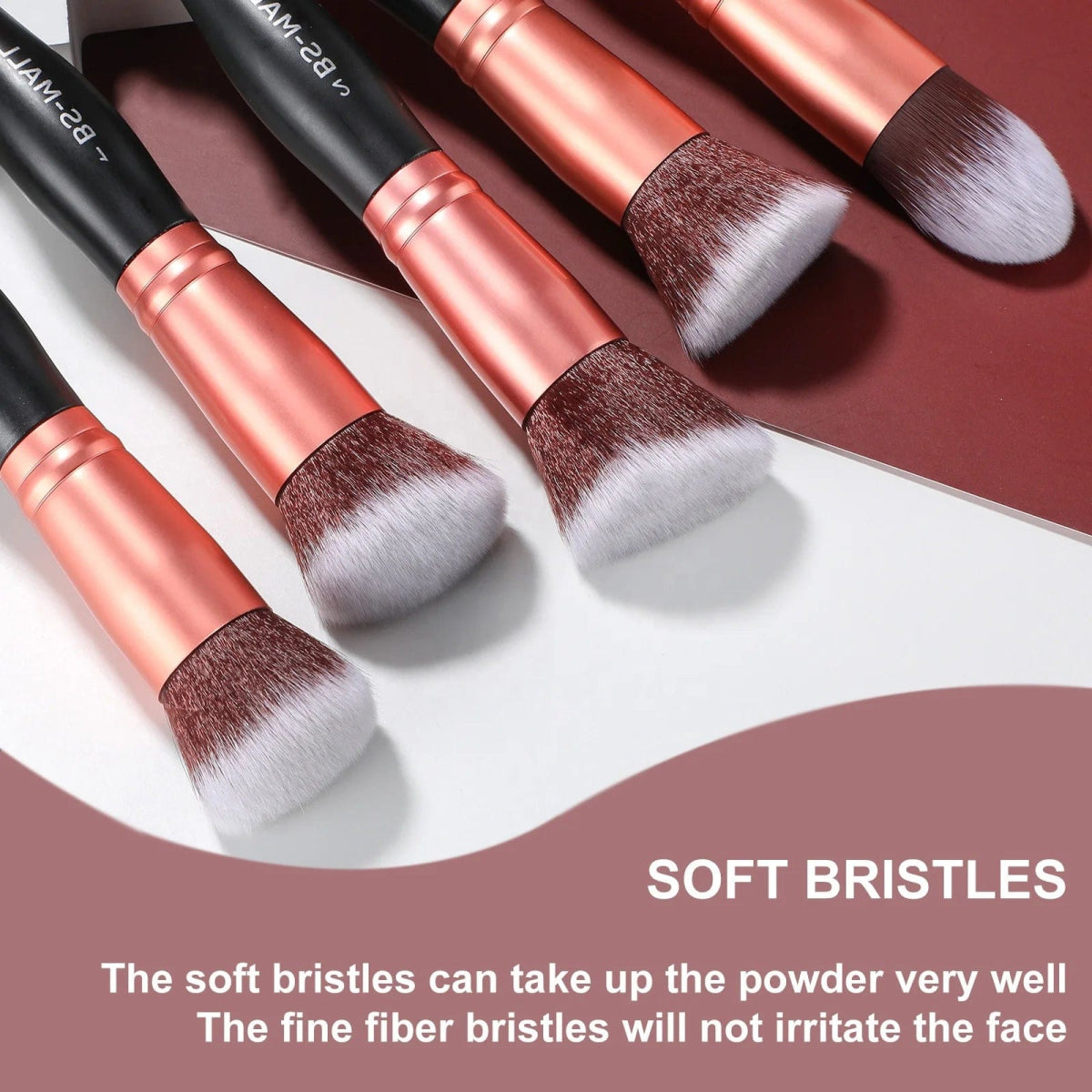 BS - MALL Hot Makeup Brush Set 16pcs Custom Logo Personalized Premium Synthetic Hair Stand Up Makeup Brushes Set - SHOWLU FASHION STORE