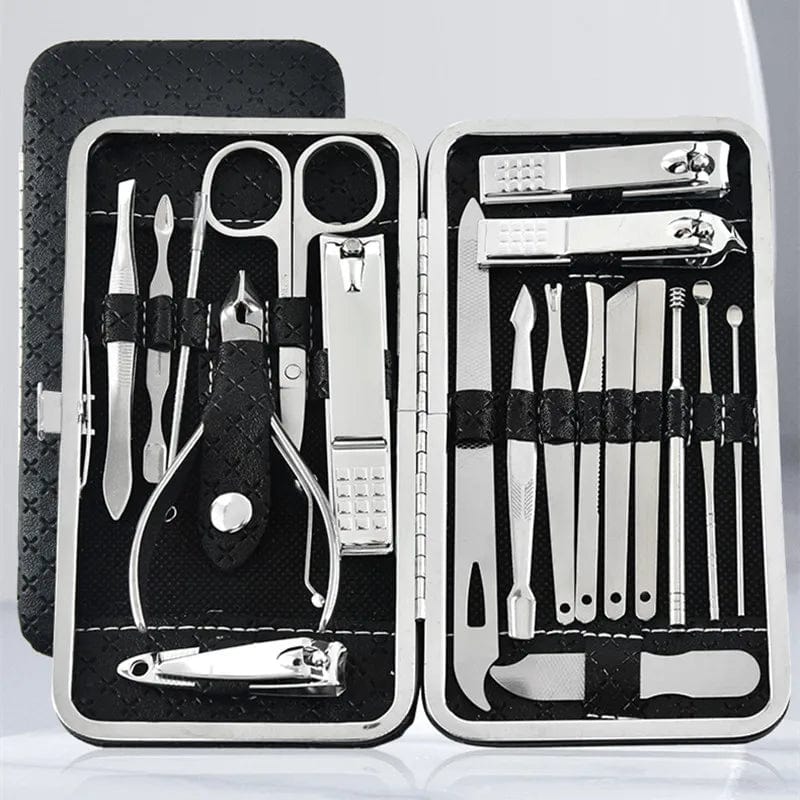Custom Stainless Steel Personal Care Nail Scissors Nail Clippers set Cutter Pedicure Manicure kit - SHOWLU FASHION STORE