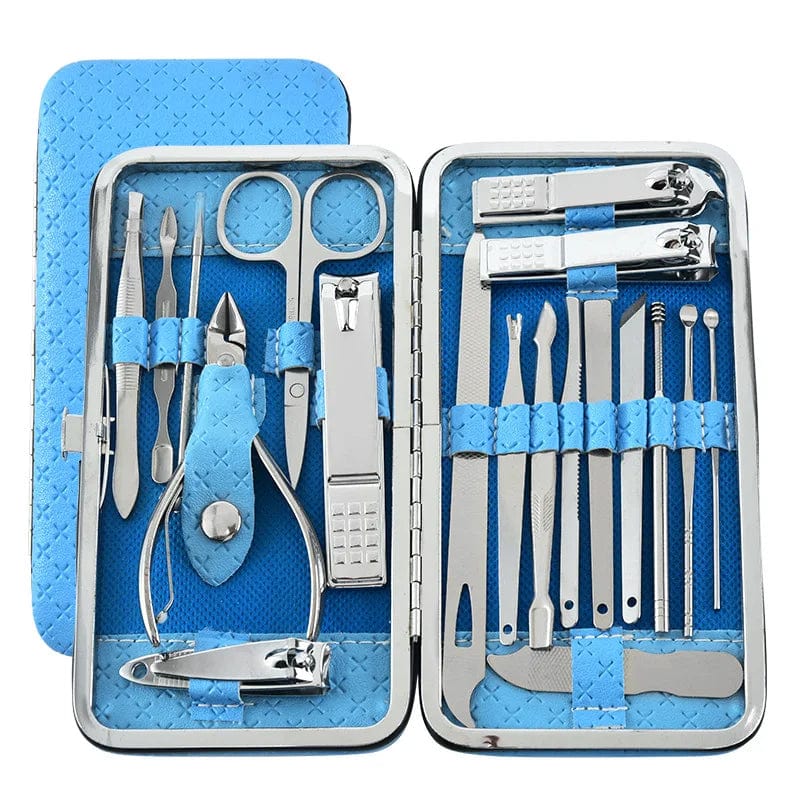 Custom Stainless Steel Personal Care Nail Scissors Nail Clippers set Cutter Pedicure Manicure kit - SHOWLU FASHION STORE