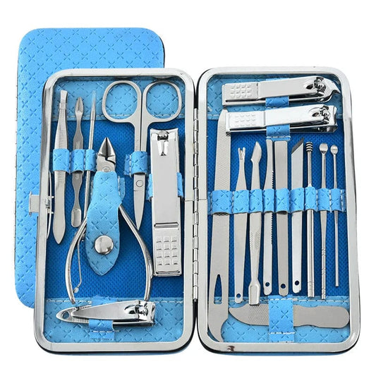 Custom Stainless Steel Personal Care Nail Scissors Nail Clippers set Cutter Pedicure Manicure kit - SHOWLU FASHION STORE