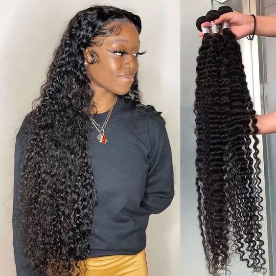 Free Shipping 100 Human Hair Extension Raw Indian Hair Bundle,Natural Hair Extension,Raw Hair Vendor Natural Virgin Indian Hair - SHOWLU FASHION STORE