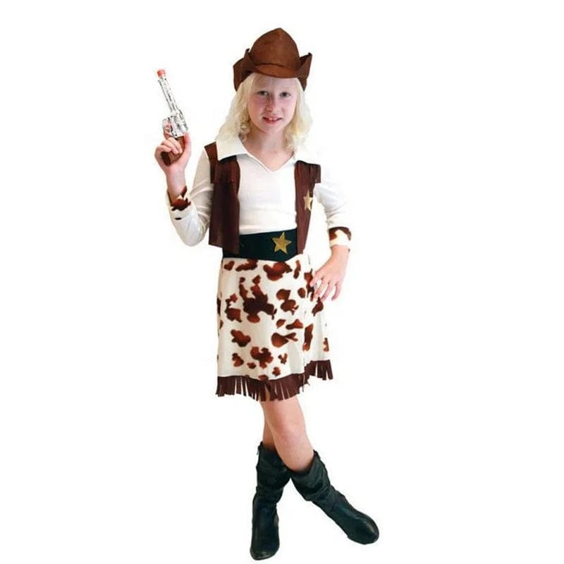 Halloween Cosplay Costumes Girl Witch Outfit Kid Lovely Prom Princess Costume - SHOWLU FASHION STORE