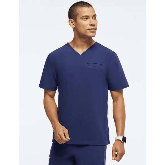 Short Sleeved Beauty Salon Work Clothes Men And Women Uniform Scrubs Uniforms Sets Joggers Reusable Stretchy Medical Scrub Sets - SHOWLU FASHION STORE