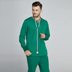 unisex jogger style doctor nurse scrub suit sets medical hospital uniform - SHOWLU FASHION STORE