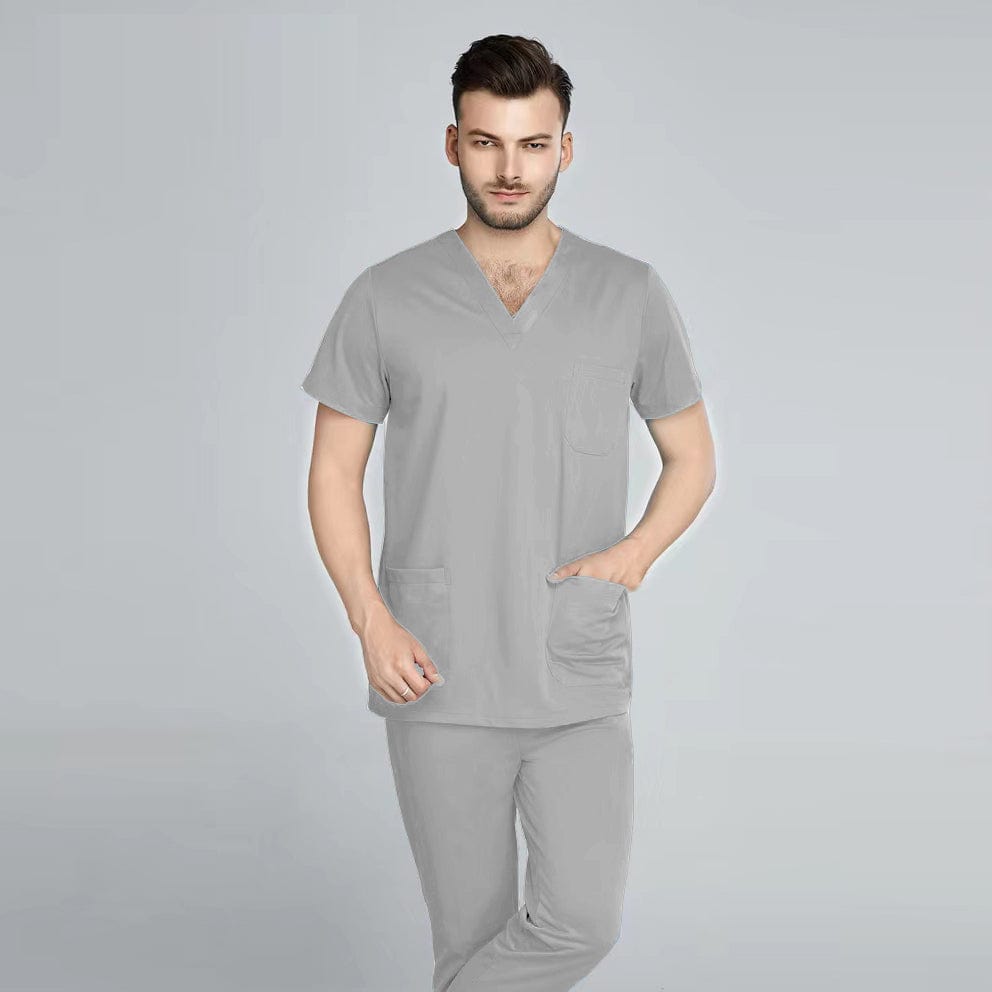 unisex jogger style doctor nurse scrub suit sets medical hospital uniform - SHOWLU FASHION STORE