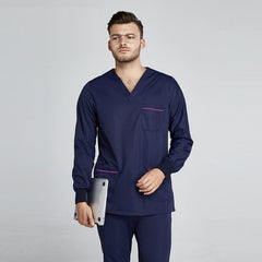 unisex jogger style doctor nurse scrub suit sets medical hospital uniform - SHOWLU FASHION STORE