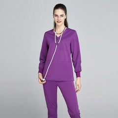 unisex jogger style doctor nurse scrub suit sets medical hospital uniform - SHOWLU FASHION STORE
