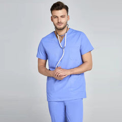 unisex jogger style doctor nurse scrub suit sets medical hospital uniform - SHOWLU FASHION STORE