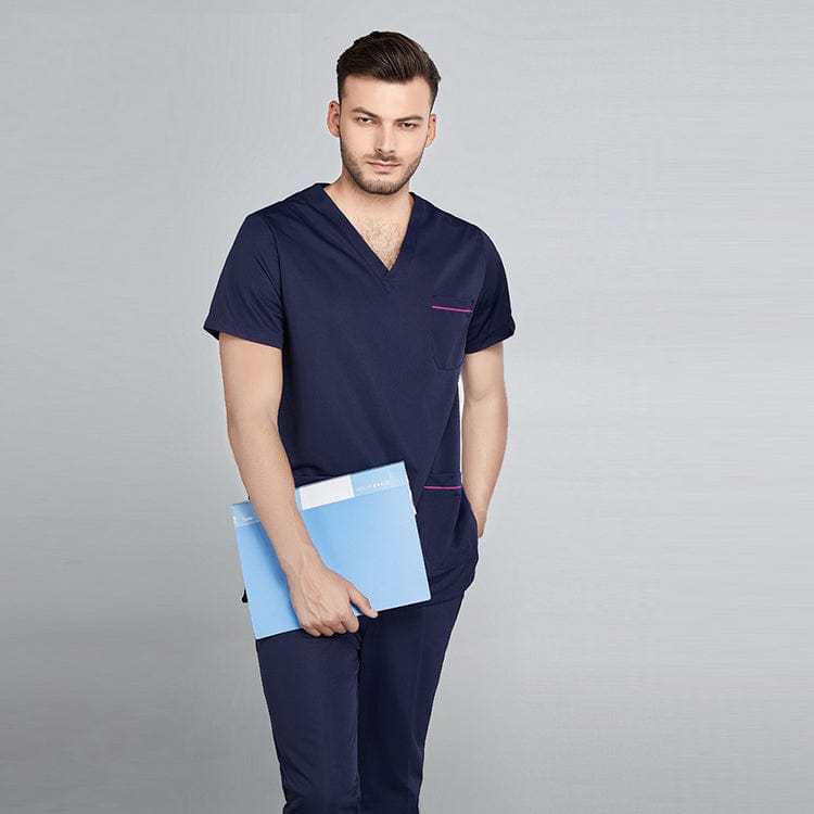 unisex jogger style doctor nurse scrub suit sets medical hospital uniform - SHOWLU FASHION STORE