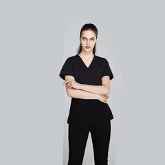 unisex jogger style doctor nurse scrub suit sets medical hospital uniform - SHOWLU FASHION STORE