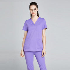 unisex jogger style doctor nurse scrub suit sets medical hospital uniform - SHOWLU FASHION STORE