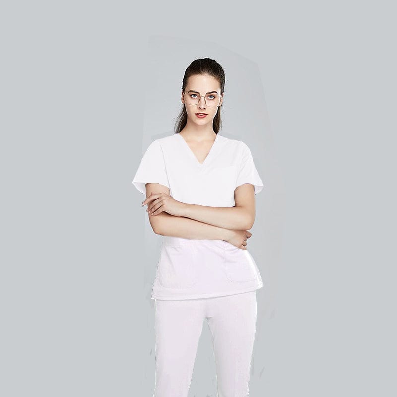 unisex jogger style doctor nurse scrub suit sets medical hospital uniform - SHOWLU FASHION STORE