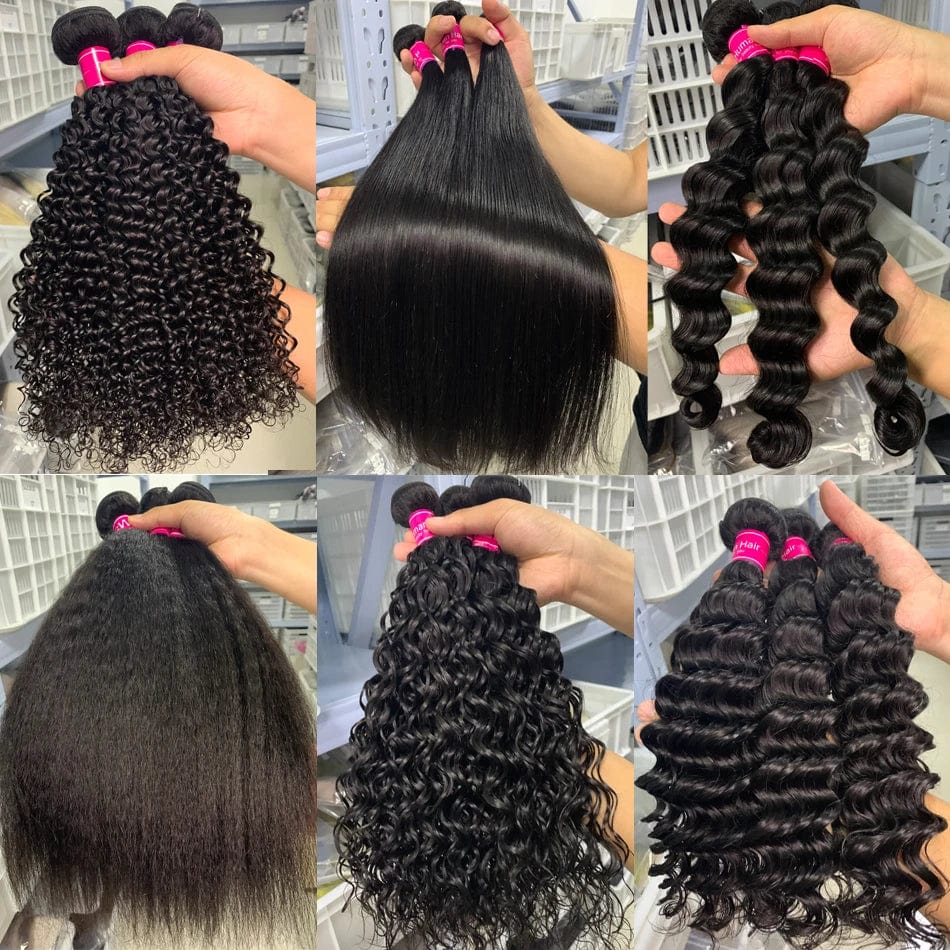 Wholesale Mink Brazilian Virgin Human Hair Extension Bundles Hair Vendor 13x6 Lace Front Wig Hd Lace Frontal Wig For Black Women - SHOWLU FASHION STORE