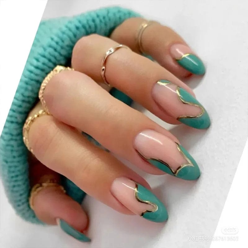 Wholesale Private Label Fingernails Art Square Full Cover French Press On False Nail Tips - SHOWLU FASHION STORE