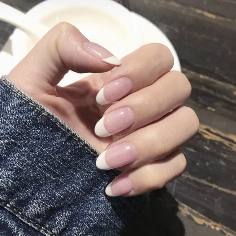 Wholesale Private Label Fingernails Art Square Full Cover French Press On False Nail Tips - SHOWLU FASHION STORE