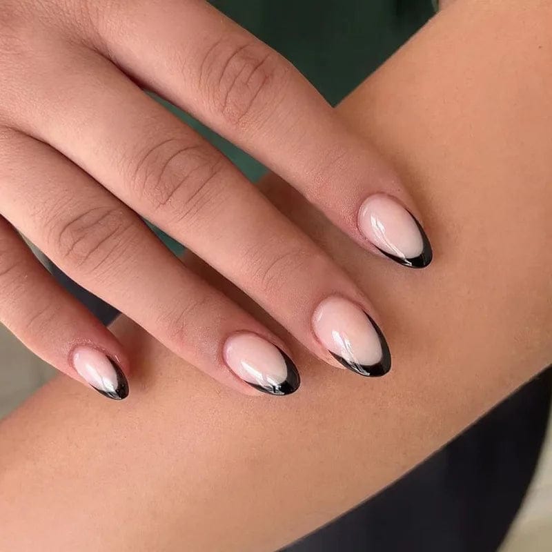 Wholesale Private Label Fingernails Art Square Full Cover French Press On False Nail Tips - SHOWLU FASHION STORE